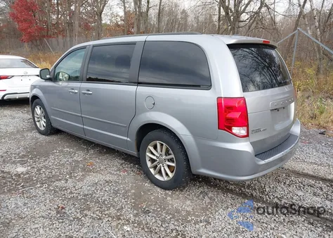 2014 Dodge Grand Caravan Sxt z USA, uszkodzony, nr VIN 2C4RDGCGXER352447